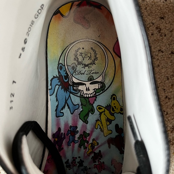 Del Toro- Grateful Dead Shoes - Picture 4 of 5